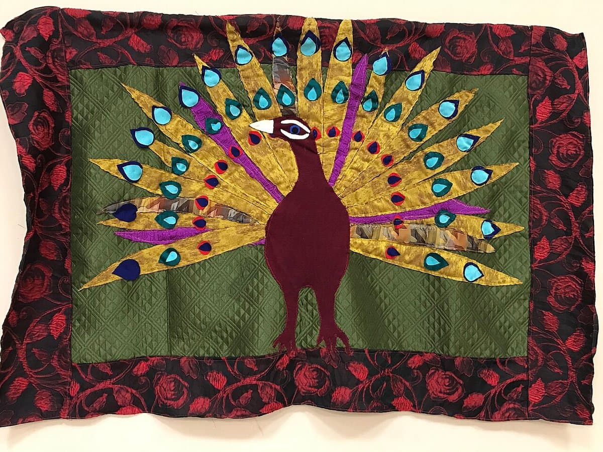 Peacock Key Stand Wall Hanger