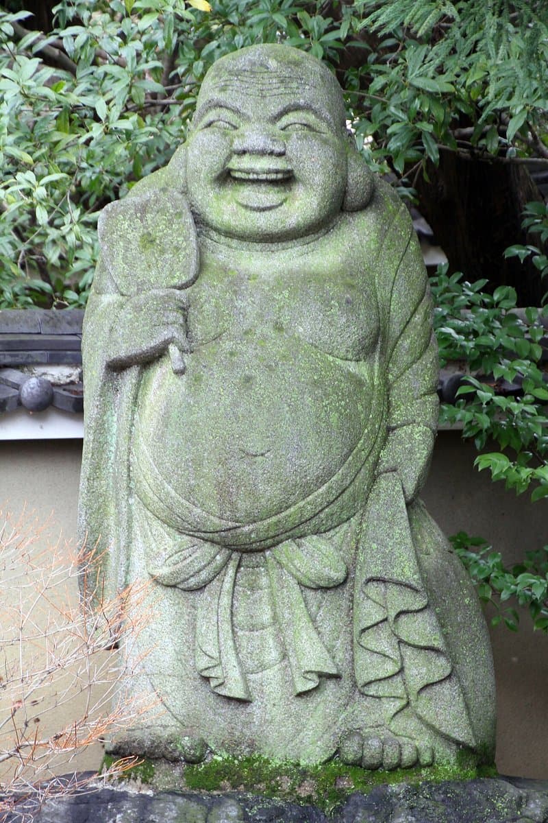 Standing Happy Man with Ingot