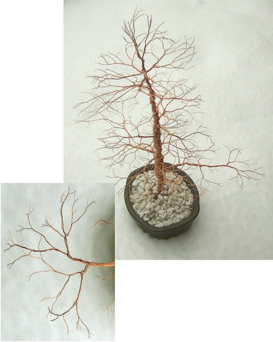 Wire Art Bonsai Tree