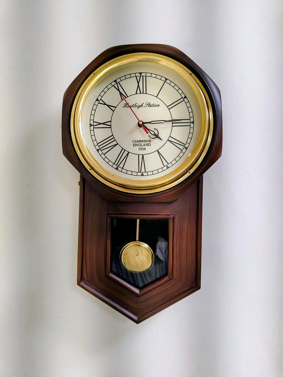 Vintage Pendulum Wall Clock